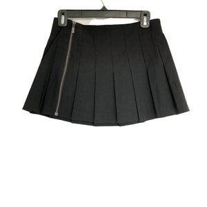 Guess Jeans Black Pleated Mini Skirt